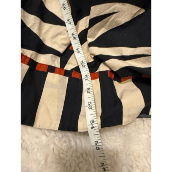 Farm Rio Coconut Grove Puff Sleeve V-Neck Maxi Dress Black Women's Size XS - Picture 9 of 9